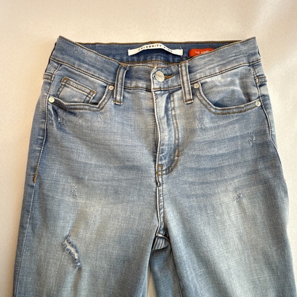 Celebrity Pink Jeans Juniors‎ sz 1/25 The Angel Stretch Bell Bottom (25x31) - Picture 1 of 9